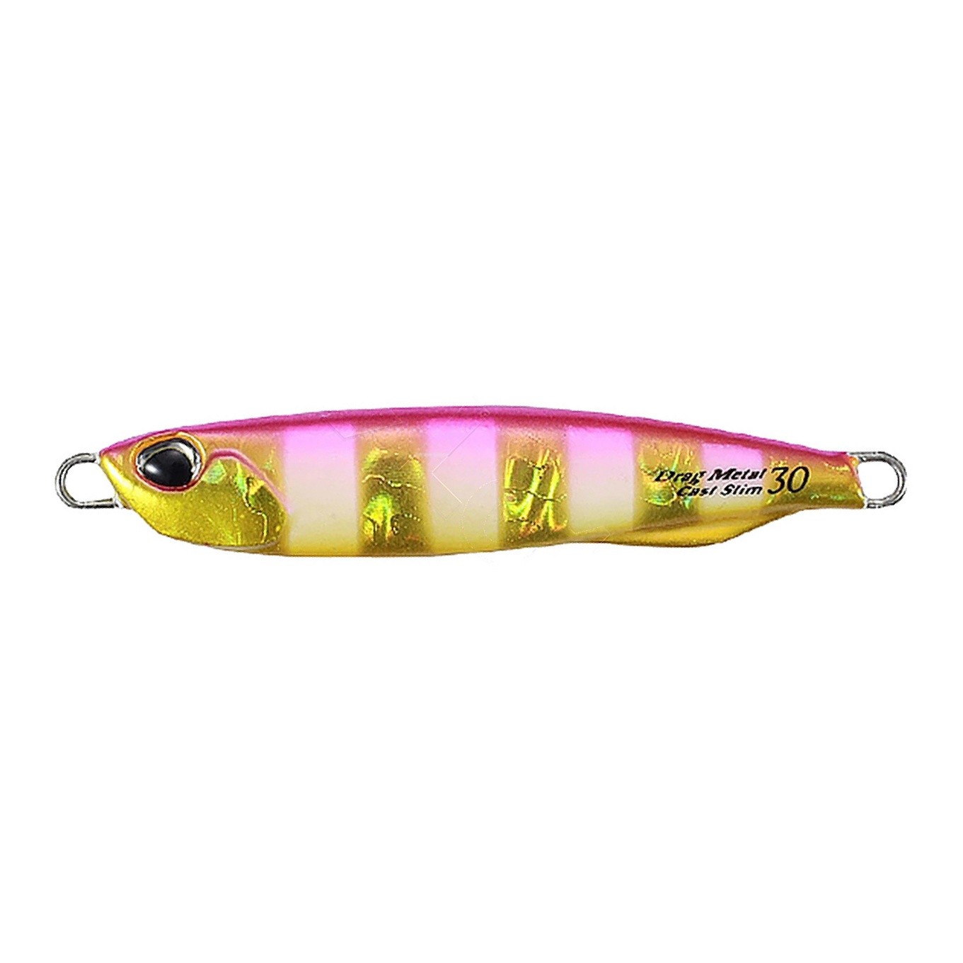 Пилькер DUO Drag Metal Cast Slim 20g 20 гр 59 мм #PJA0045 Pink Gold Zebra Glow   DUO-98292 — характеристики,  особенности конструкции