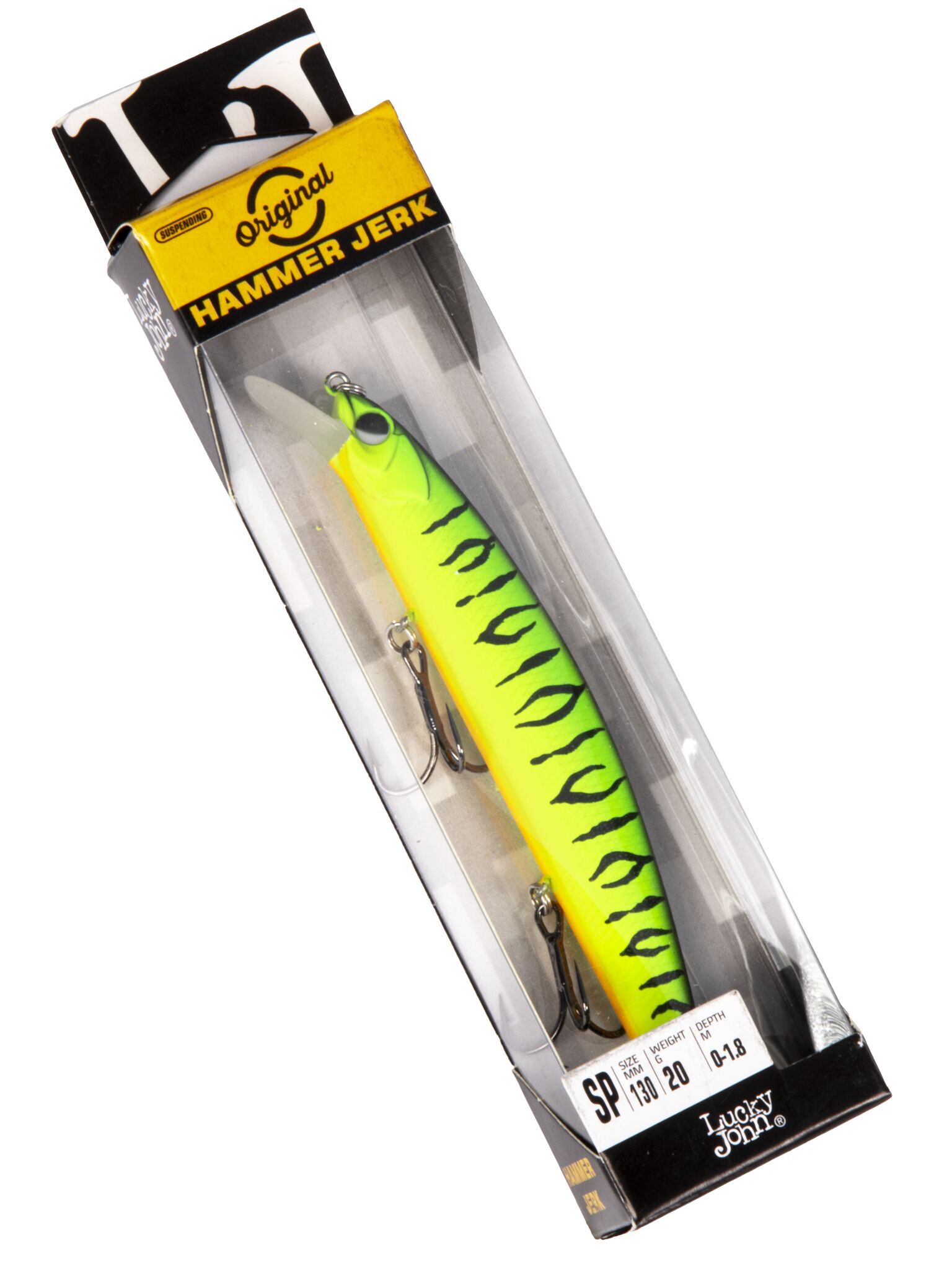 Воблер Lucky John Hammer Jerk 130SP 312 20 гр Original  LJO1813SP-312 — крупный план
	                                    3