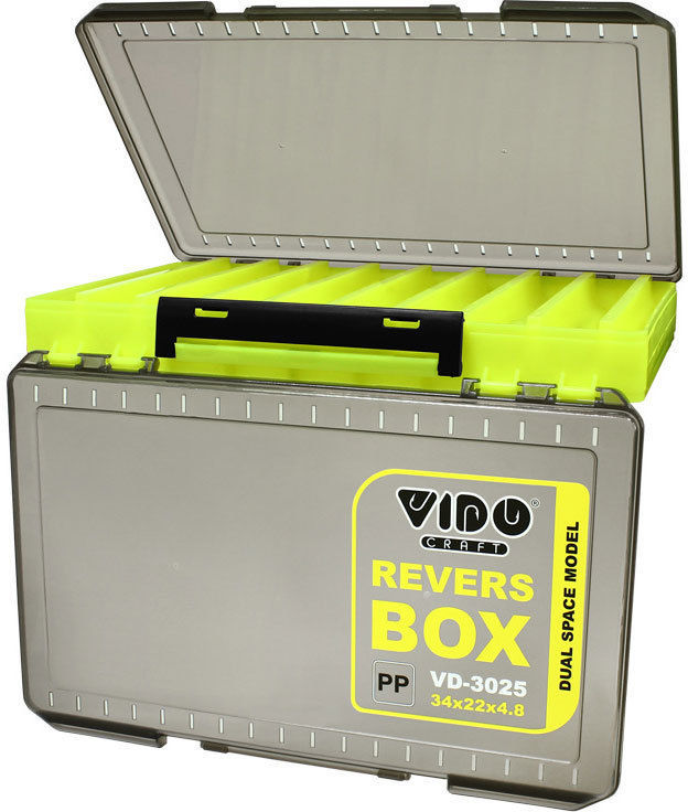 Коробка Vido Craft Revers Box  34х22х4,8 см Yellow   VD-3025 — крупный план
	                                    1