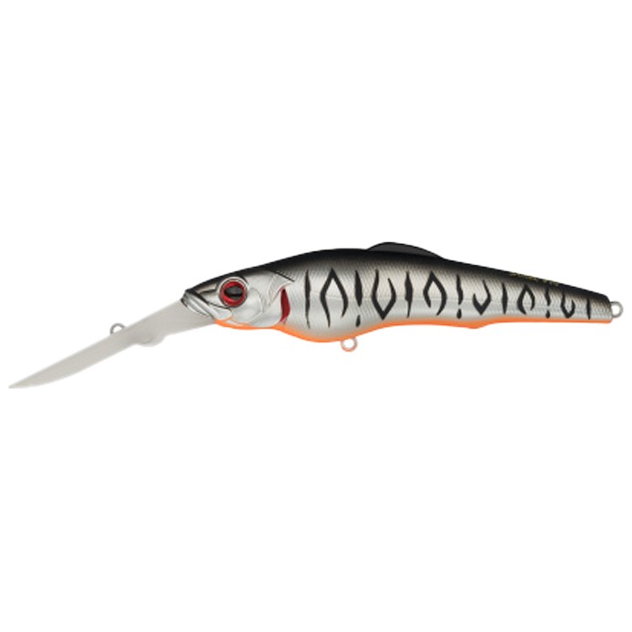 Воблер Strike Pro Challenger X Deep Diver 90L A243ES Grey Shadow Mat Tiger 13,6 гр   EG-076CL-F#A243ES — характеристики,
	                                    особенности конструкции