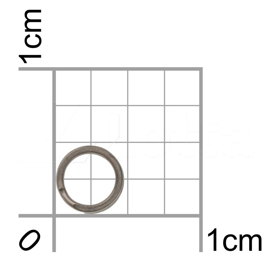 Кольцо Заводное BKK Split Ring-41  №1 5 кг 20 шт    D-SP-1033 — крупный план
	                                    2