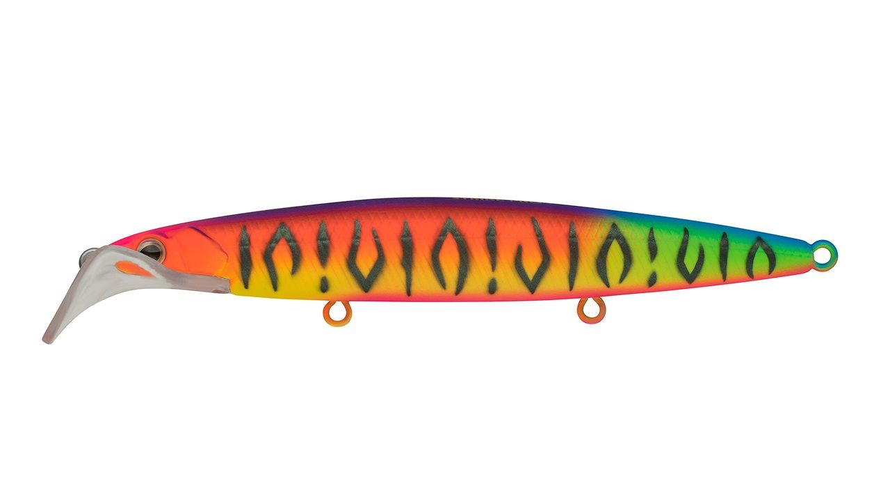 Воблер Strike Pro Scooter Minnow 110F A244S Parrot Mat Tiger 11,8 гр   EG-186F#A244S — характеристики,
	                                    особенности конструкции