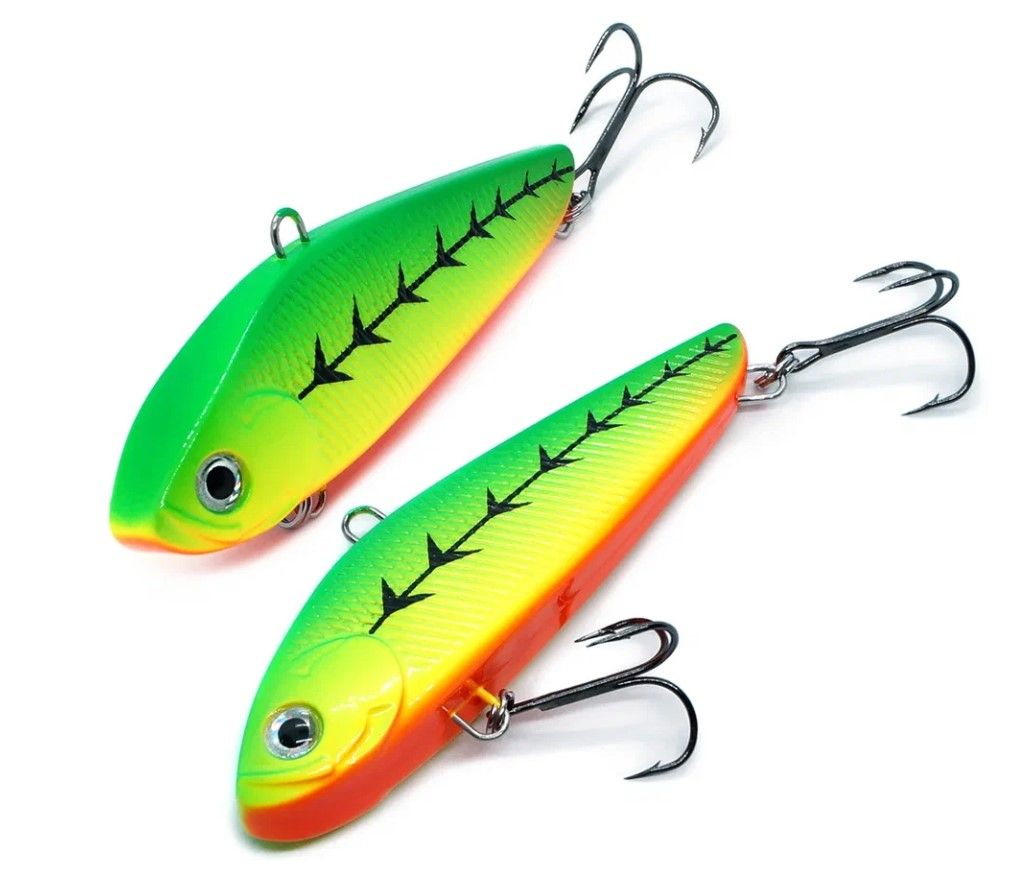 Воблер Kosadaka Ion Vib 75S RVX 20 гр   PVIB75-RVX — крупный план
	                                    1