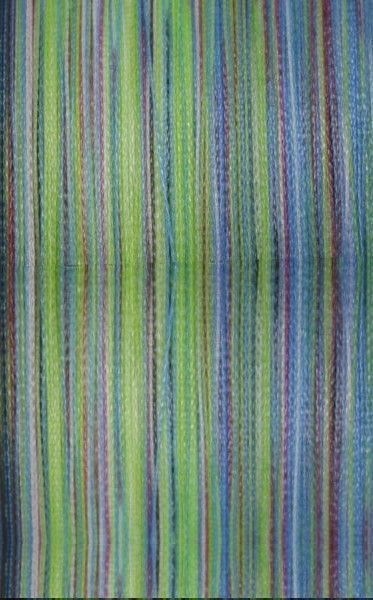 Плетеный шнур YGK X-Braid Upgrade X4 150 м  PE # 1 3 Color 0,165 мм — крупный план
	                                    1