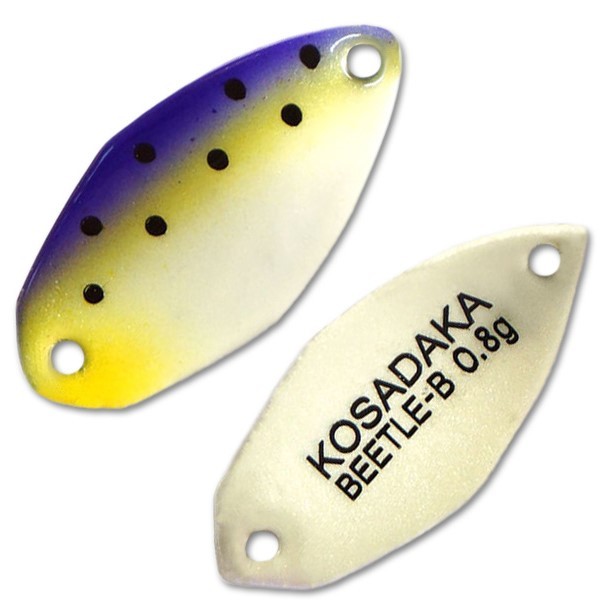 Колеблющаяся Блесна Kosadaka Trout Police Beetle-B 0,8 гр 21 мм E96   TL-BTB-E96 — характеристики,
	                                    особенности конструкции
