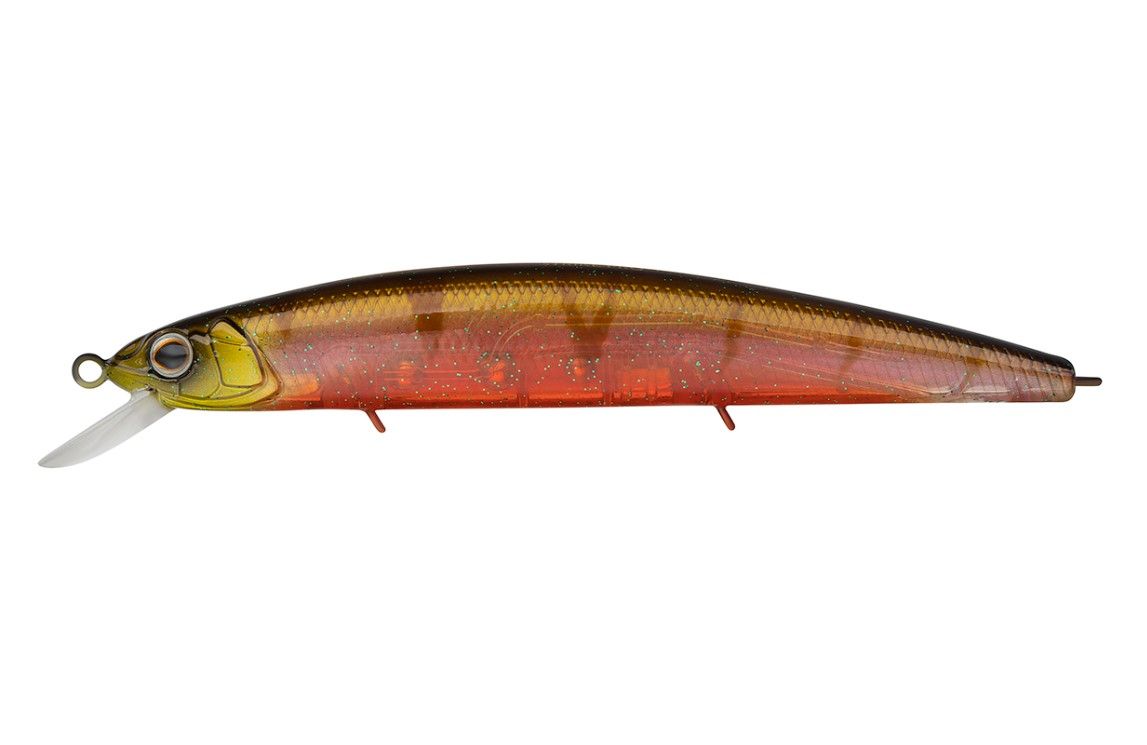 Воблер Strike Pro Montero 130SP TW001G Hot Perl Perch 20,6 гр   EG-190B-SP#TW001G — характеристики,  особенности конструкции