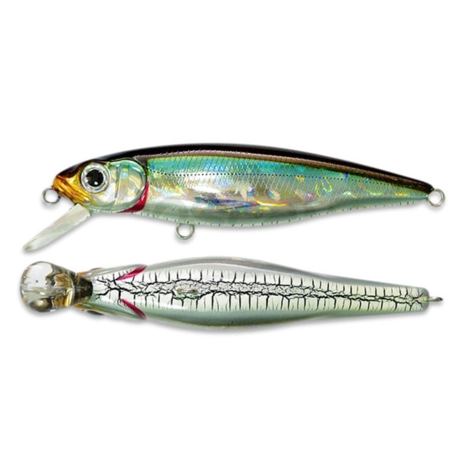 Воблер Pontoon 21 Greedy Guts 88F-SR 405 CB Crash HG Wakasagi 10,9 гр   P21-GGT-88F-SR-405 — крупный план
	                                    1