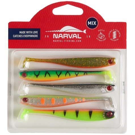 Силиконовая приманка Narval Skinny 10 100 мм 5 шт M04   NVLSN10M04 — характеристики,  особенности конструкции