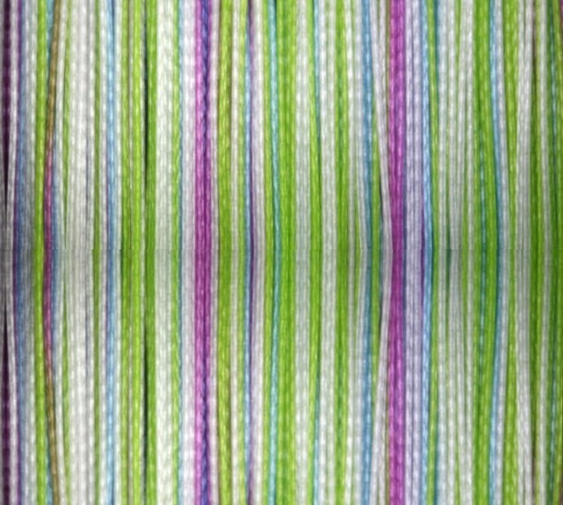 Плетеный шнур YGK X-Braid Upgrade X8 Pentagram 150 м  PE # 0,8 Multicolor 0,148 мм — крупный план
	                                    2