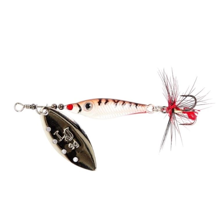 Вращающаяся Блесна Lucky John Trian Blade Long 12 гр 007   LJTBL12-007 — характеристики,
	                                    особенности конструкции