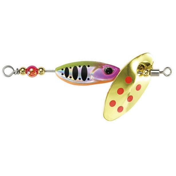 Вращающаяся Блесна DUO Spearhead Ryuki Spinner №12 5 гр ANA4076 Pink Clown Yamame   DUO-86173 — характеристики,  особенности конструкции