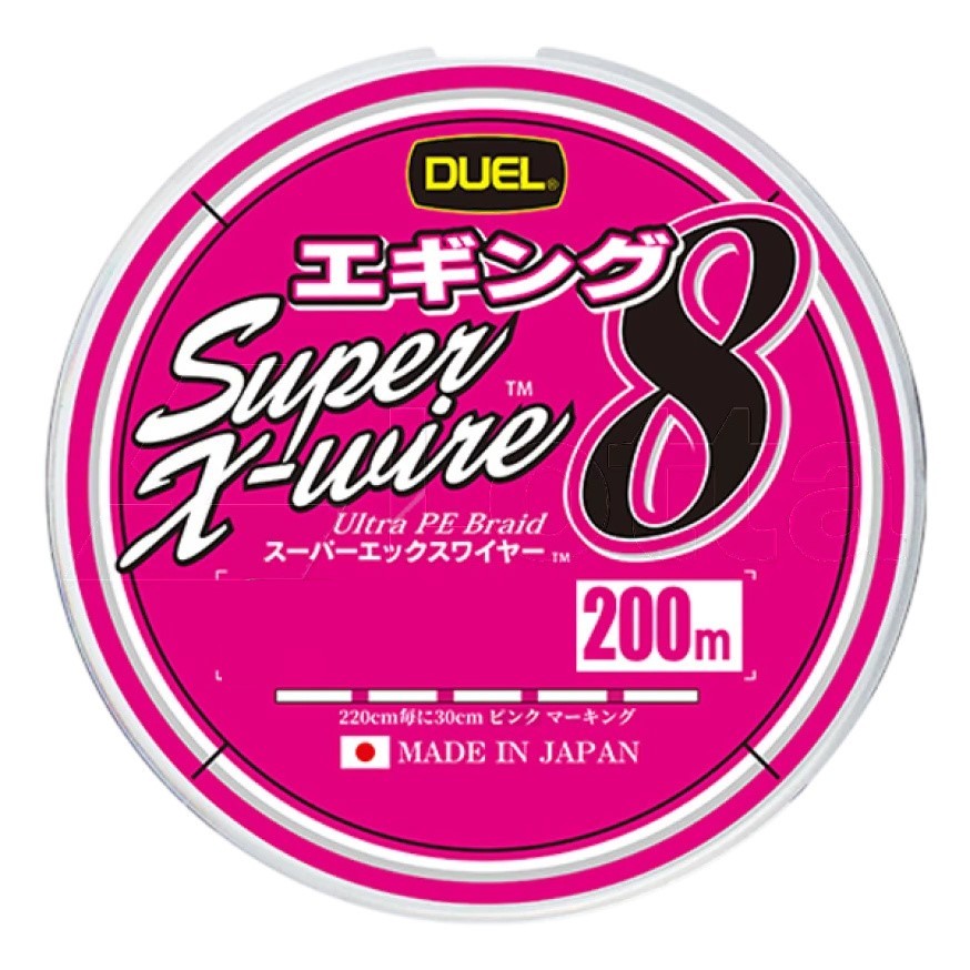 Плетеный шнур Duel Monster Game 9 Squid Metal 200 м  PE # 0,8 5Color 0,15 мм   H4553-5C — характеристики,  особенности конструкции