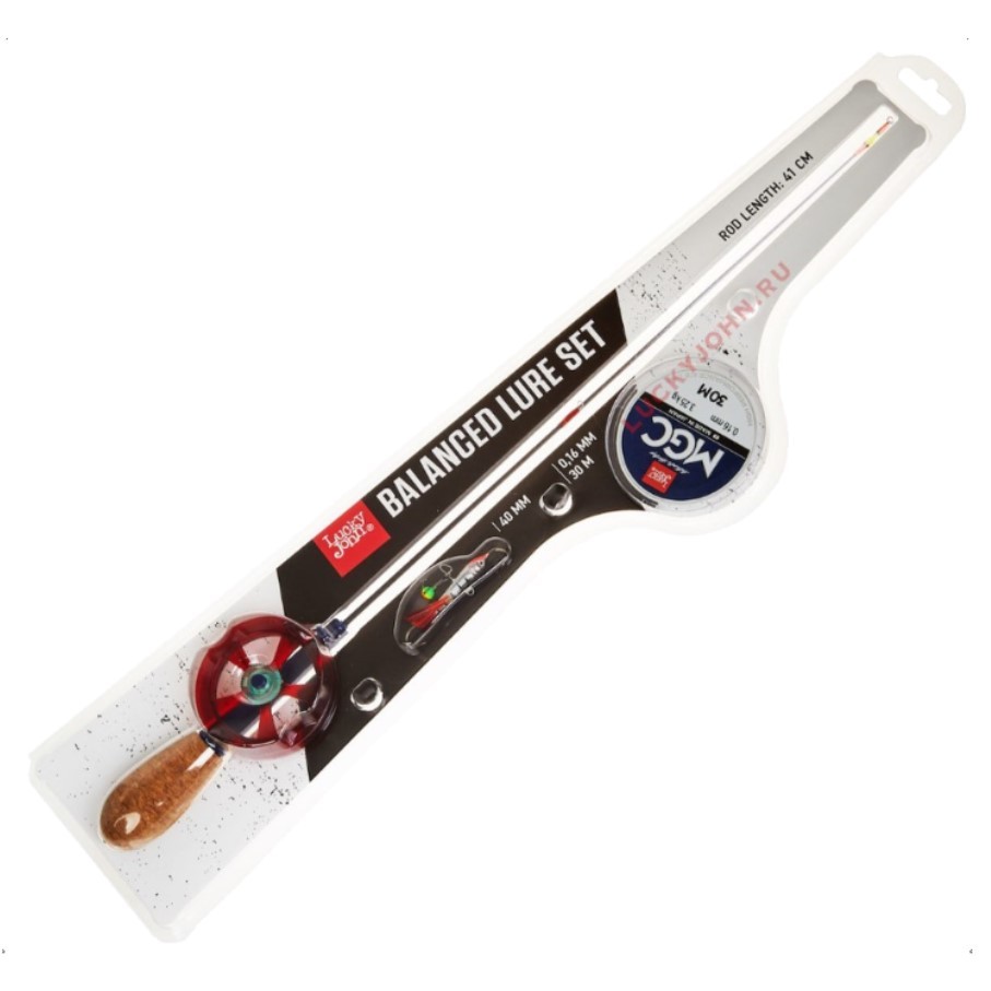 Зимнее Удилище Lucky John Balanced Lure Set 41 см   Комплект  LJ114SET — характеристики,
	                                    особенности конструкции