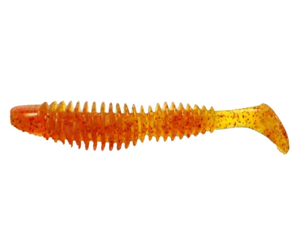 Силиконовая приманка Reins Bubbling Shad 3 76 мм 8 шт 566-Motor Oil Red   BS3-566 — характеристики,
	                                    особенности конструкции