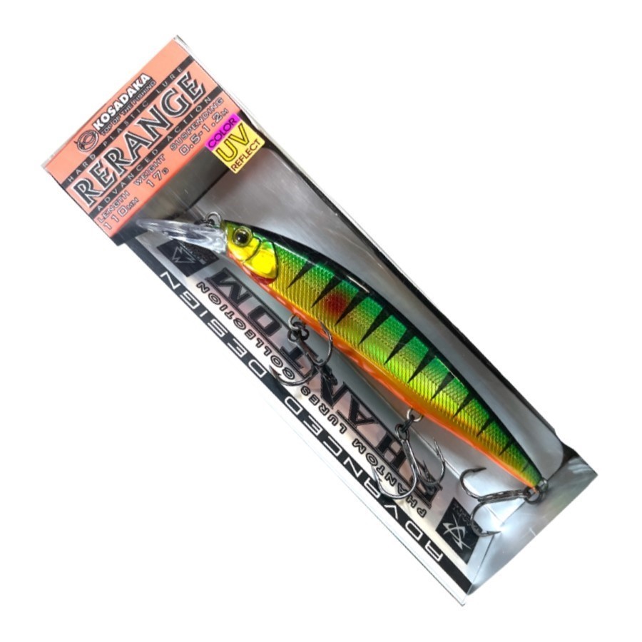 Воблер Kosadaka Rerange XS 110SP PC 17 гр   RergXs110SP-PC — крупный план
	                                    2