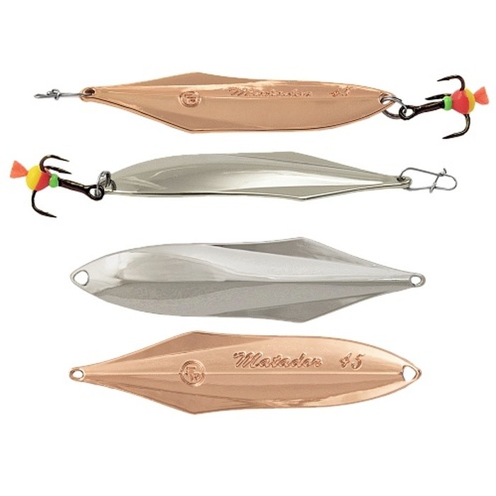 Зимняя Блесна ECOPRO Matador 4 гр 45 мм S/C   EPVJLMR45SC — характеристики,  особенности конструкции