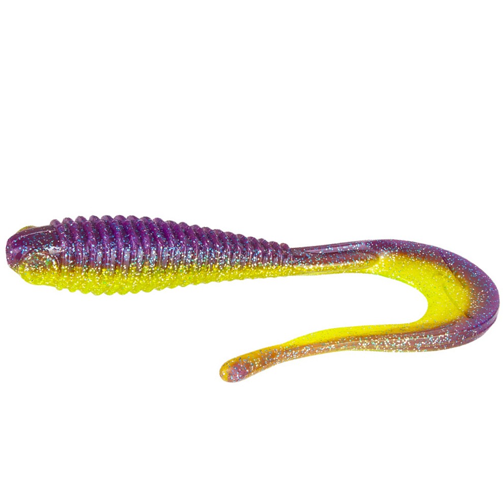 Силиконовая приманка Norstream Tricky Tail 9 229 мм 1 шт 03 Purple-Yellow — характеристики,
	                                    особенности конструкции