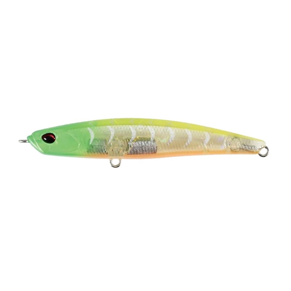 Воблер DUO Bay Ruf Seek 85S CEA0737 Lime Head Clear Gigo 14,5 гр   DUO-90064 — характеристики,  особенности конструкции