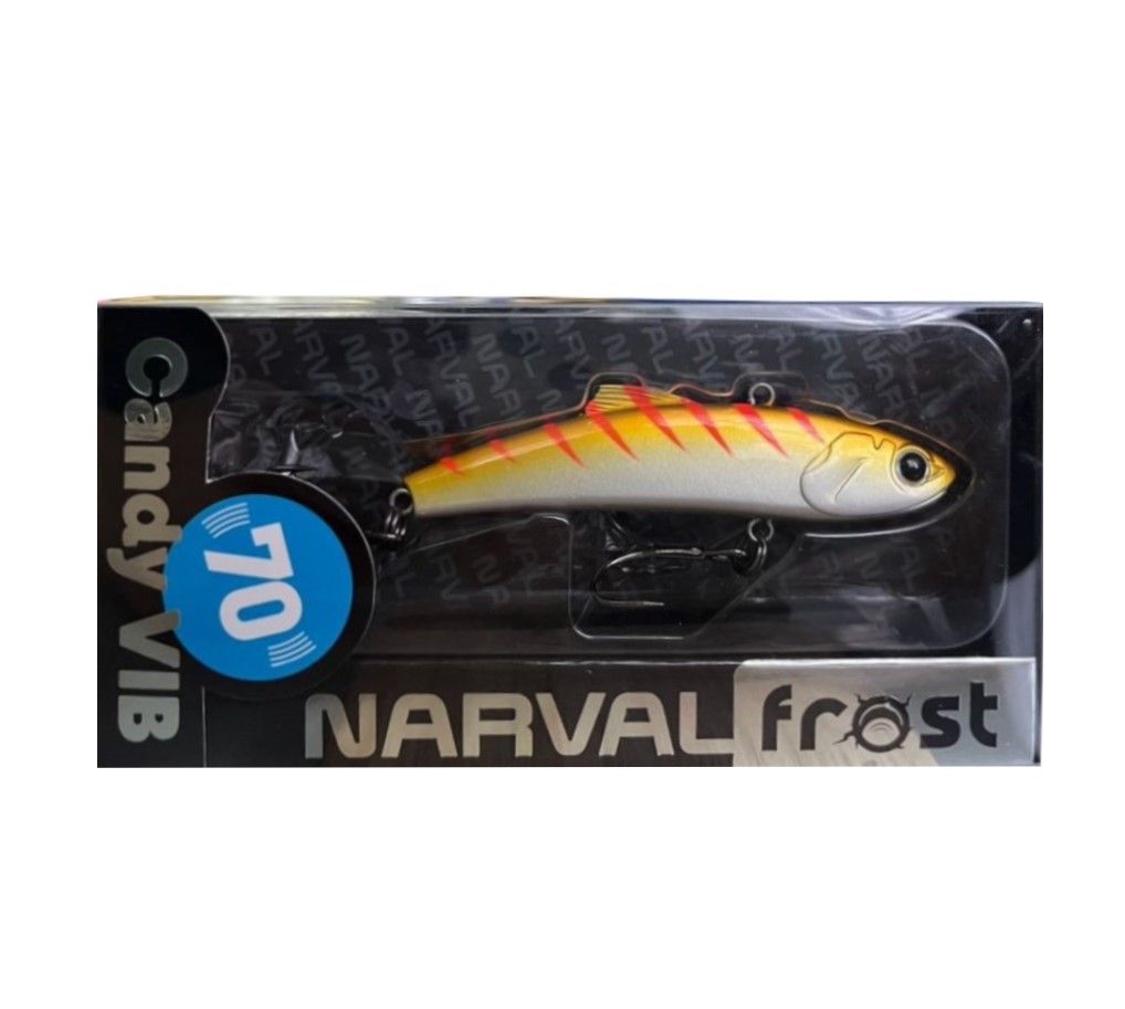 Воблер Narval Frost Candy Vib 70 014-Tiger Prawn 14 гр   NFLCV70014 — крупный план
	                                    1