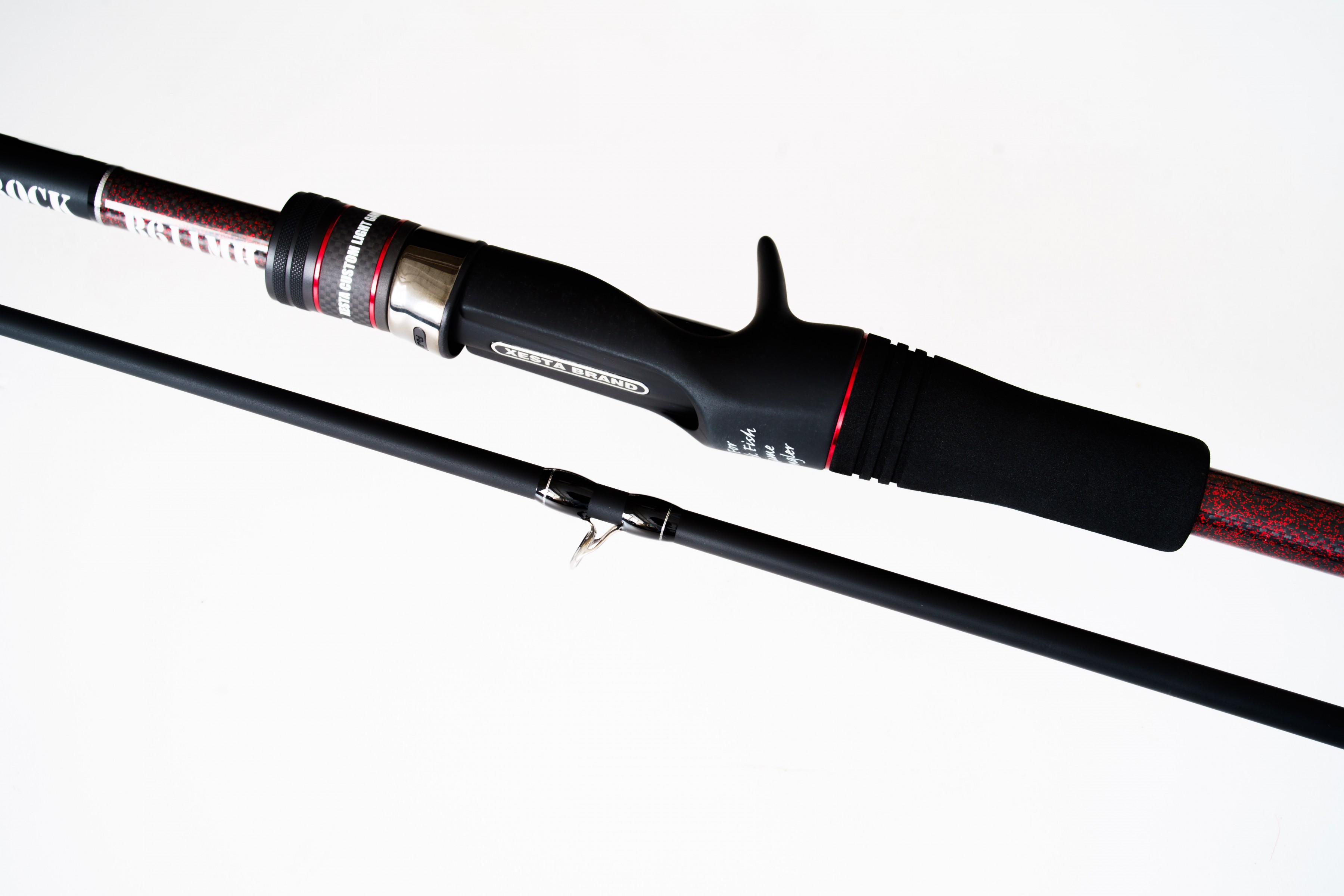 Кастинговое Удилище Xesta Black Star Hard B611MH 214 см 10 - 35 гр  Rockin Boat Hunter  XBSR-B611MH — крупный план
	                                    1