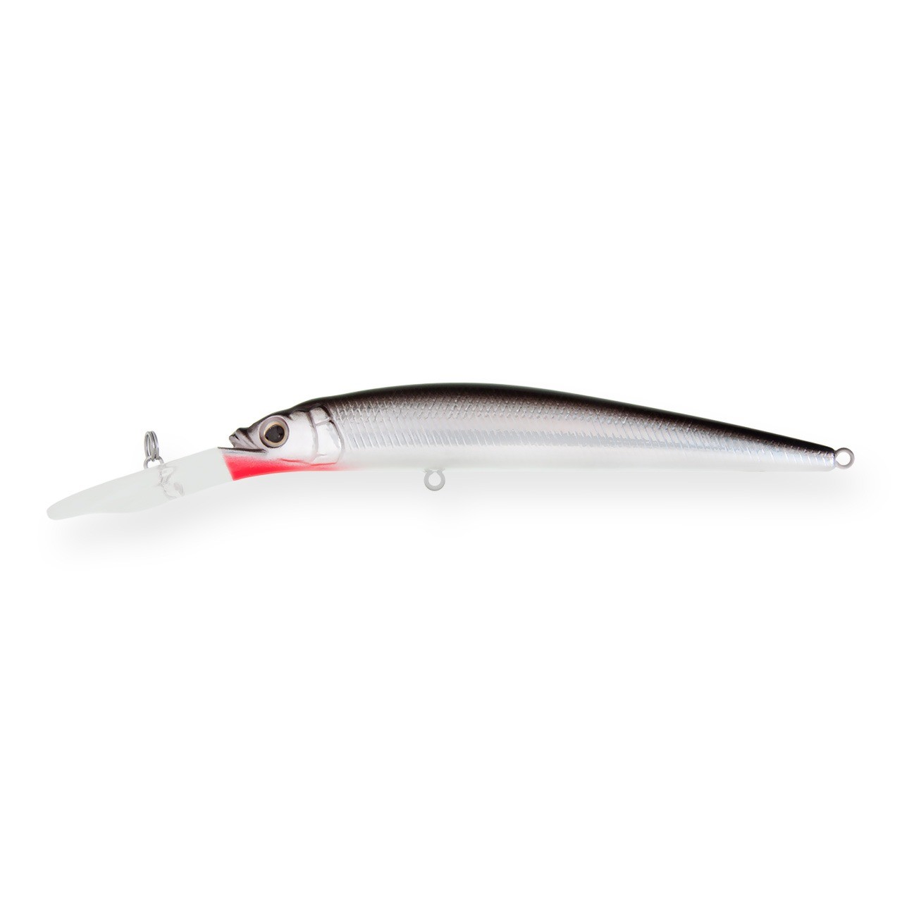 Воблер Strike Pro Alpha Diver 110 A010T-EP Black Back Silver 13 гр   JL-062F#A010T-EP — характеристики,  особенности конструкции
