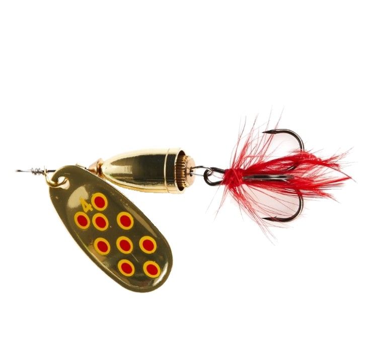 Вращающаяся Блесна Lucky John Bell Spin №4 10 гр GRD   LJBS04-GRD — характеристики,
	                                    особенности конструкции