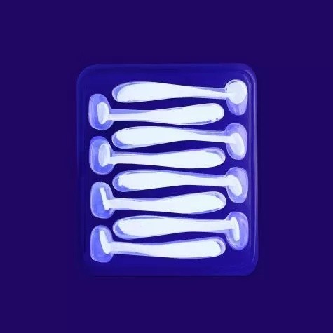 Силиконовая приманка CF Company Nano Minnow 1.6 40 мм 8 шт 89   6-40-89-6 — крупный план
	                                    2