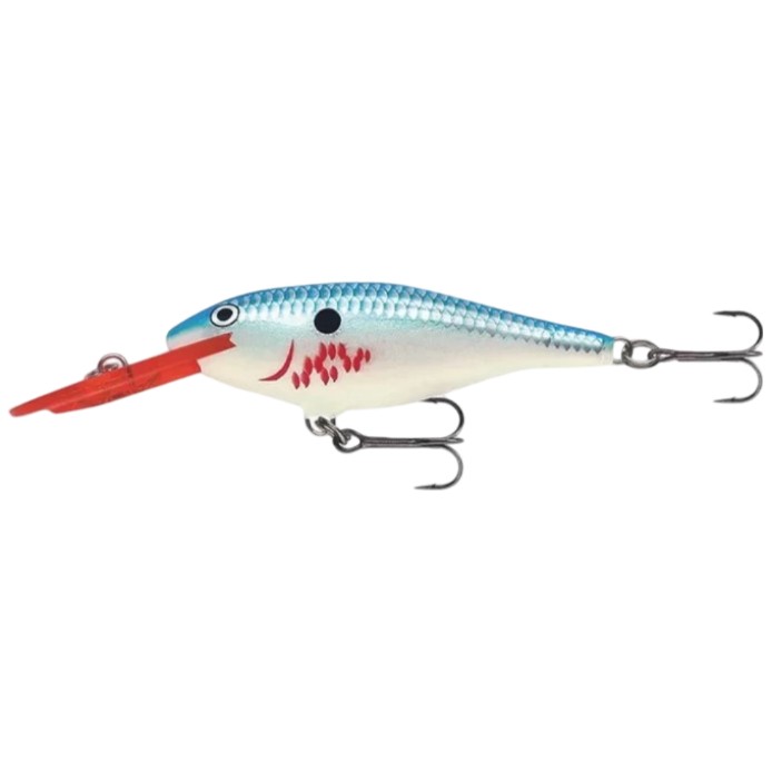 Воблер Rapala Shad Rap 07 BBSD 8 гр   SR07-BBSD — характеристики,
	                                    особенности конструкции