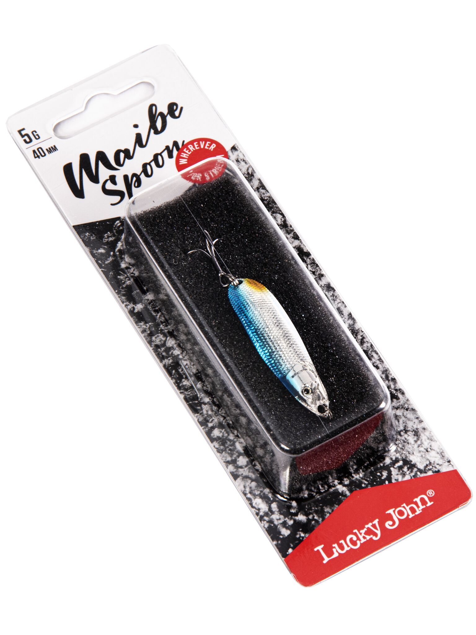 Колеблющаяся Блесна Lucky John Maibe Spoon 5 гр 40 мм 007   LJMAI05-007 — крупный план
	                                    2