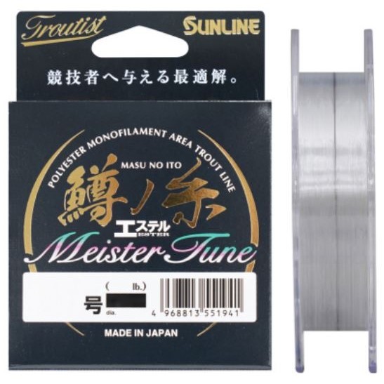 Эстер Sunline Masu No Ito Ester Meister Tune 160 м  PE # 0,4 HG 0,104 мм — характеристики,  особенности конструкции