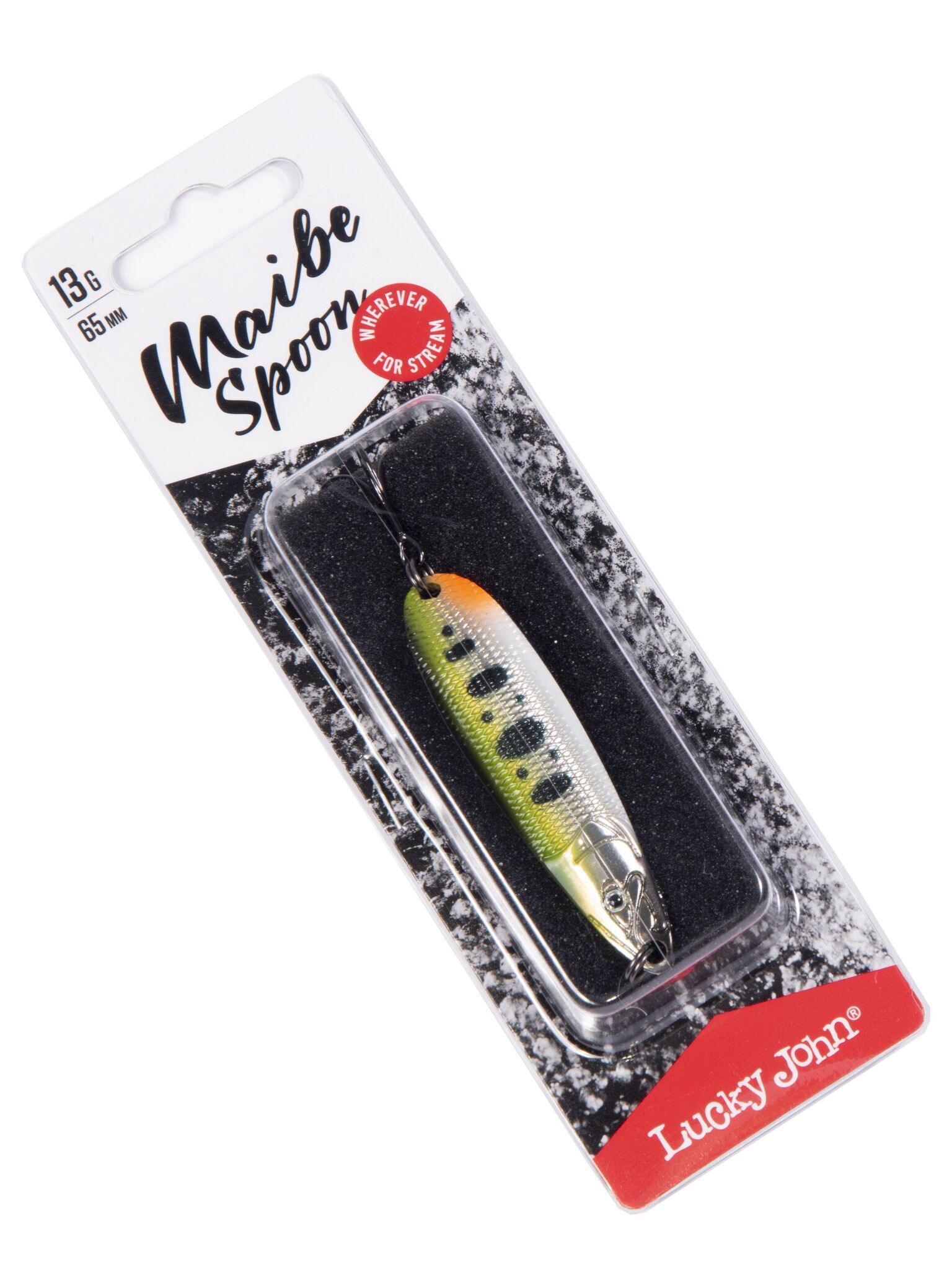 Колеблющаяся Блесна Lucky John Maibe Spoon 13 гр 65 мм 003   LJMAI13-003 — крупный план
	                                    2