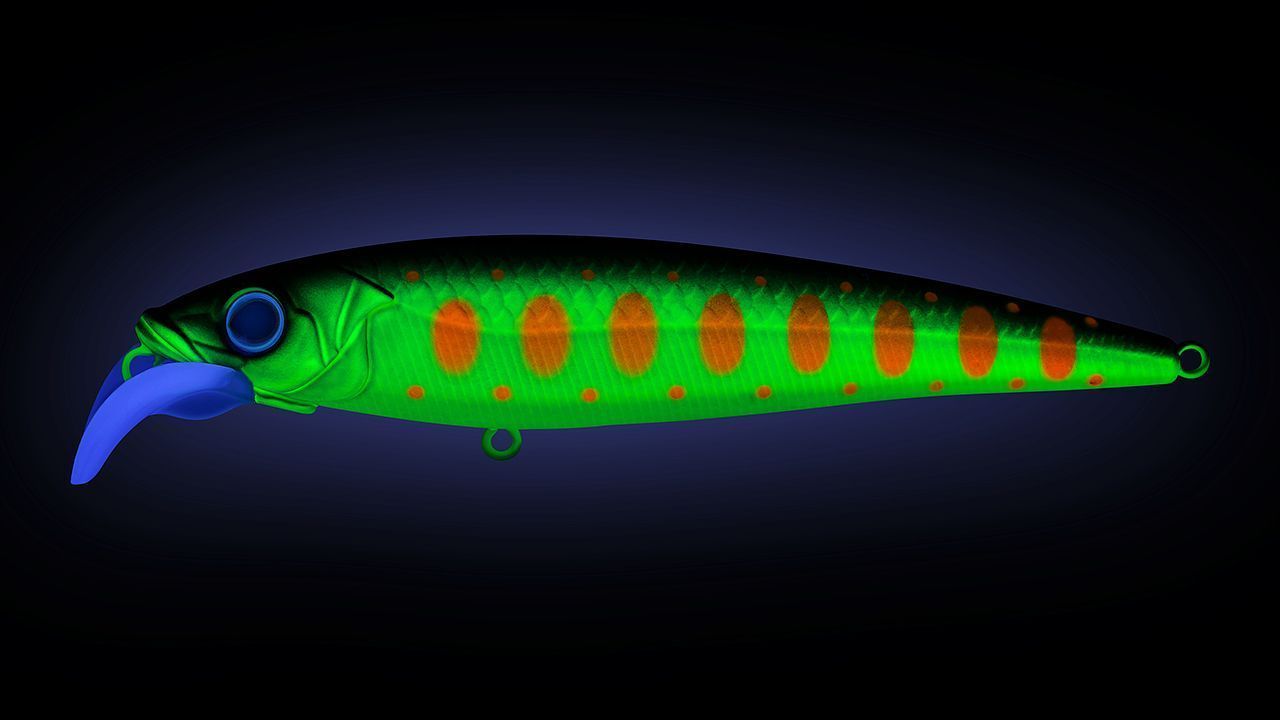 Воблер Strike Pro Beakster 110 A209S Acid Mat Char 13,7 гр   EG-124C#A209S — крупный план
	                                    1