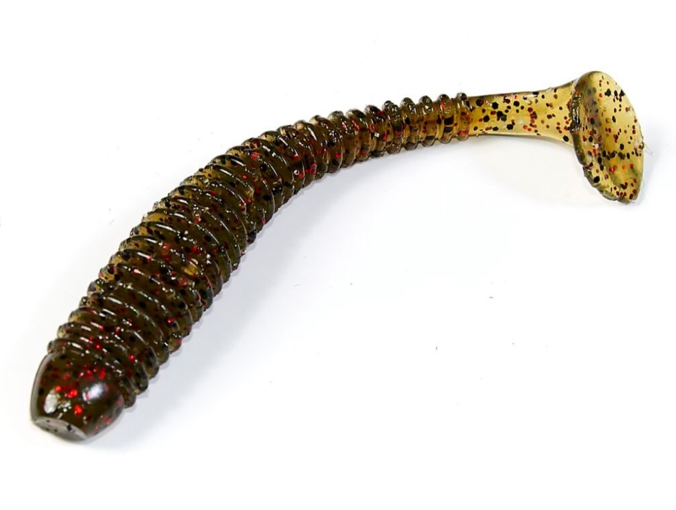 Силиконовая приманка Lucky John Spark Tail 4.0in 101 мм 5 шт PA03 Pro Series  140168-PA03 — крупный план
	                                    1