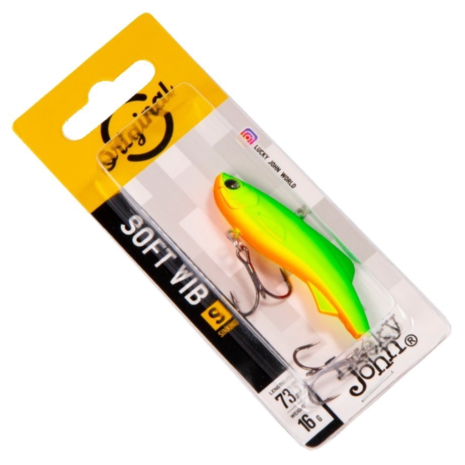 Воблер Lucky John Soft Vib 73 010 16 гр Pro Series  LJSVIB78-010 — крупный план
	                                    2