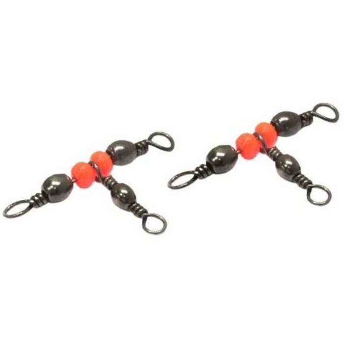 Вертлюг Lucky John Crosline №012 10 шт  Pro Series  LJP5109-012 — крупный план
	                                    1