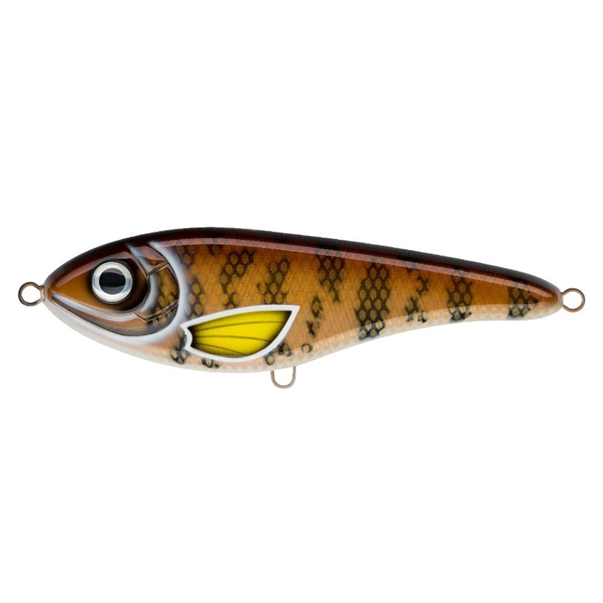 Воблер Strike Pro Buster Jerk II Shallow Runner C688F Bronzeback 37 гр   EG-049#C688F — характеристики,  особенности конструкции