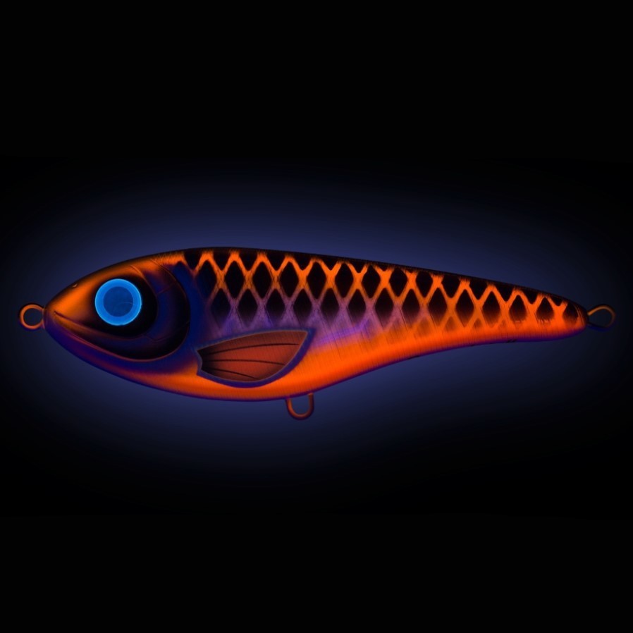 Воблер Strike Pro Buster Jerk II Shallow Runner C687G Seafart 37 гр   EG-049#C687G — крупный план
	                                    1