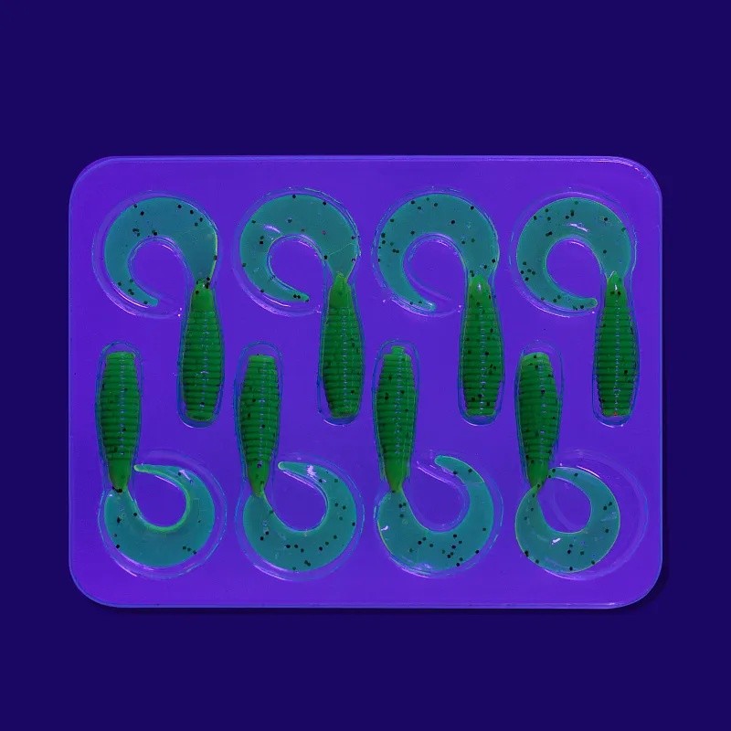 Силиконовая приманка CF Angry Spin 1 25 мм 8 шт 14   20-25-14-6 — крупный план
	                                    2