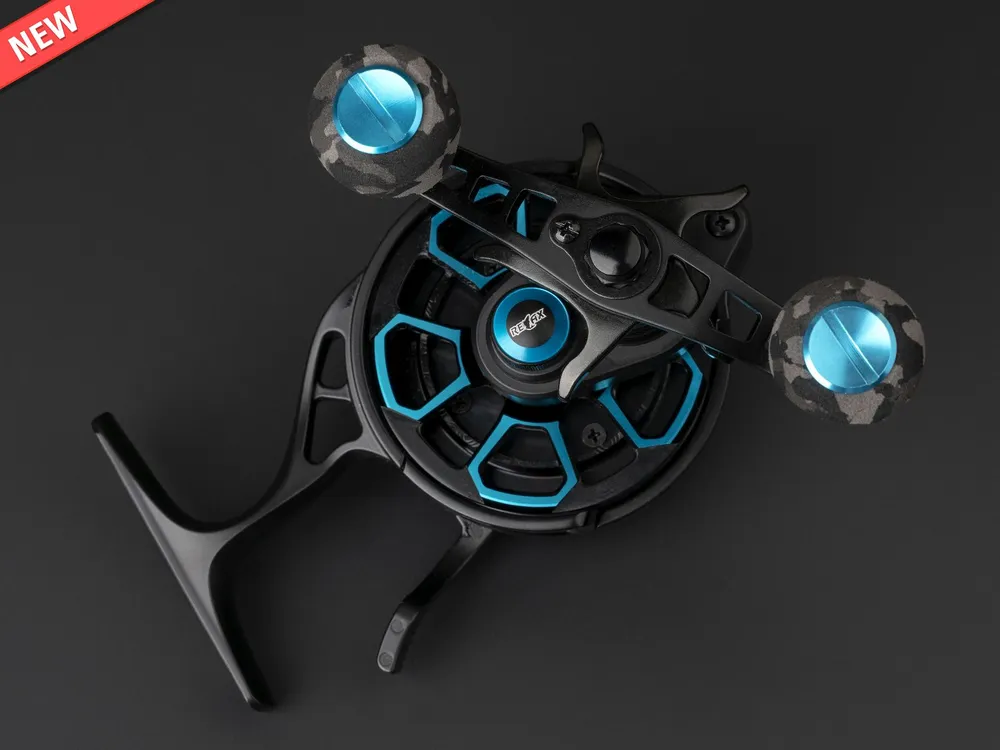 Катушка Relax Frozen Gen2 Black 25  FRRB2 — крупный план
	                                    1