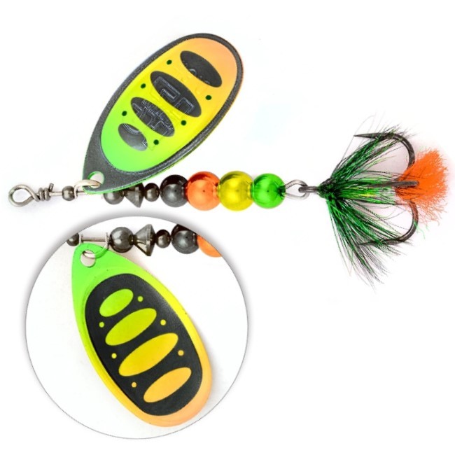 Вращающаяся Блесна Pontoon 21 Ball Concept №5 17,5 гр BT21-FT1   P21-SP-BCT-#5-BT21-FT1 — характеристики,  особенности конструкции