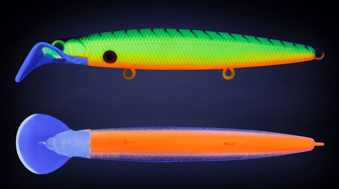 Воблер Strike Pro Scooter Minnow 90F 022PPP-713 Redhead Silver 6,6 гр   EG-186AF#A17S — крупный план
	                                    1