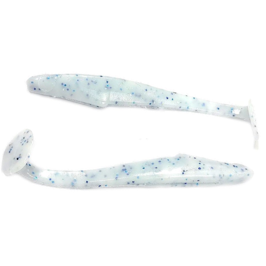 Силиконовая приманка Reins Rockvibe Shiner 4 101 мм 8 шт L09-Snow Mint   RVS4-L09 — характеристики,  особенности конструкции