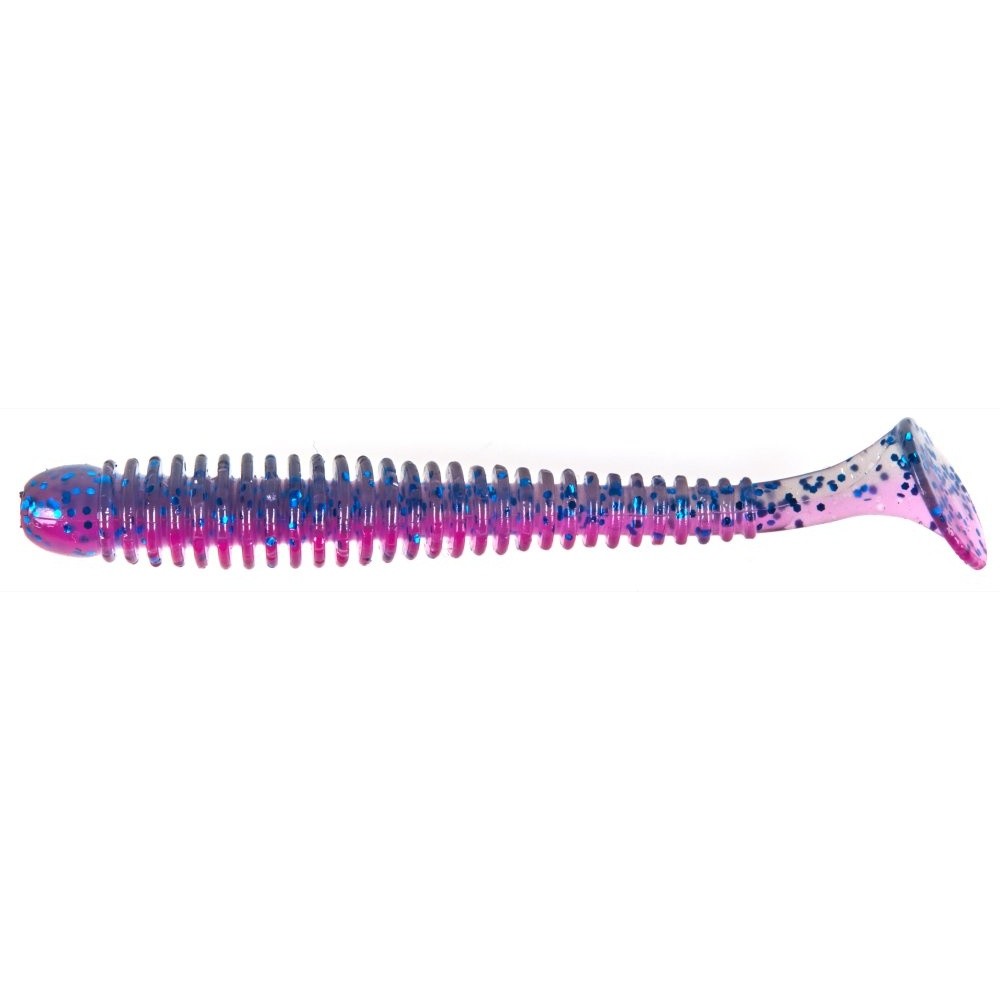 Силиконовая приманка Lucky John Spark Tail 3.0in 76 мм 7 шт T91 Pro Series  140167-T91 — крупный план
	                                    1