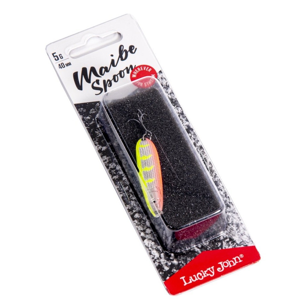 Колеблющаяся Блесна Lucky John Maibe Spoon 5 гр 40 мм 012   LJMAI05-012 — крупный план
	                                    2