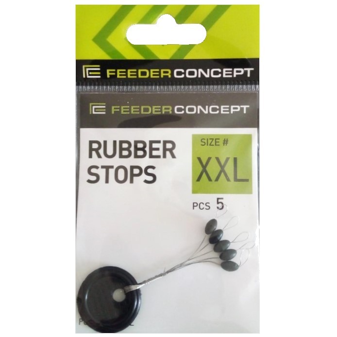 Стопор Feeder Concept Rubber Stops №L 5 шт     FC908-003L — крупный план
	                                    1