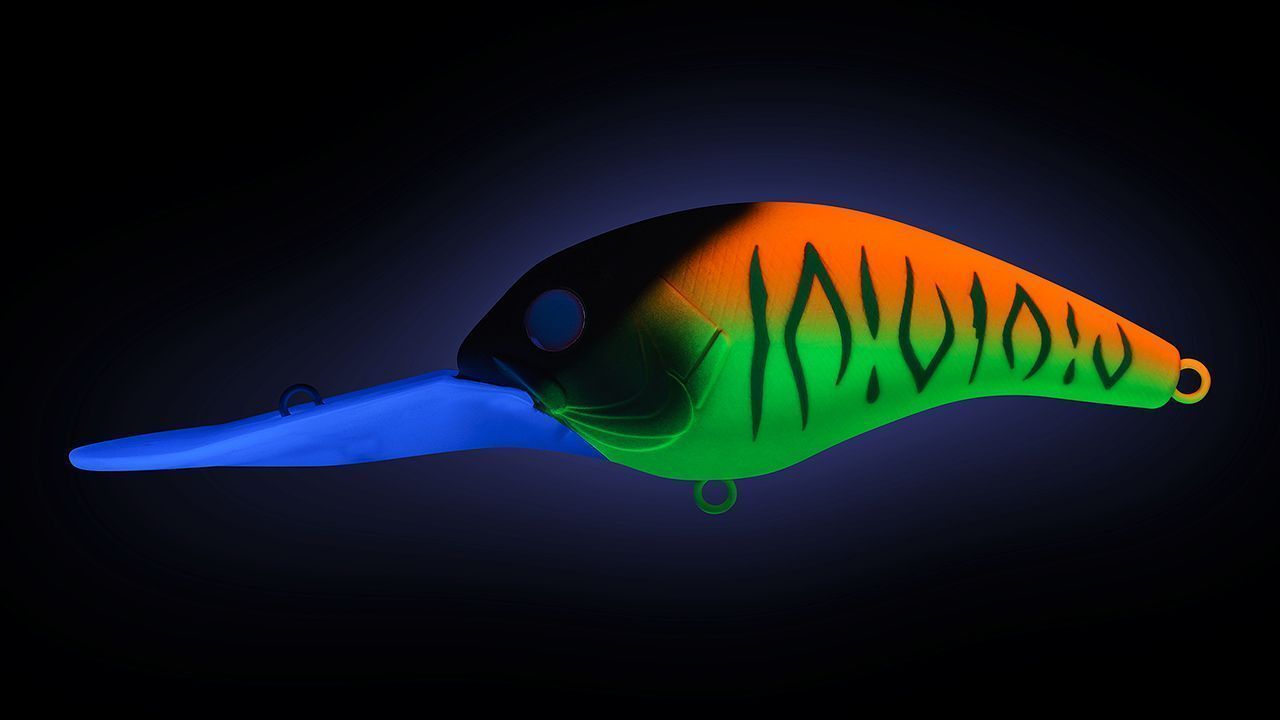 Воблер Strike Pro Crankee Deep Runner 100 A242S Sunrise Mat Tiger 60 гр   EG-224#A242S — крупный план
	                                    1