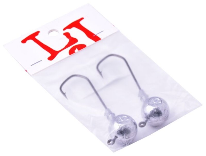 Джиг-головка Lucky John Barbarian №6/0 42 гр 2 шт  Pro Series  LJBAJ60-042 — крупный план
	                                    1