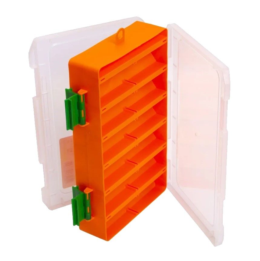 Коробка Fisherbox 240D  24х15х5 см Orange   24.15.05 or — крупный план
	                                    2