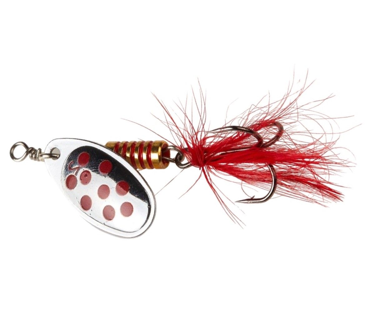 Вращающаяся Блесна Lucky John Spin-X Round №2 5 гр SR   LJSR02-SR — крупный план
	                                    1