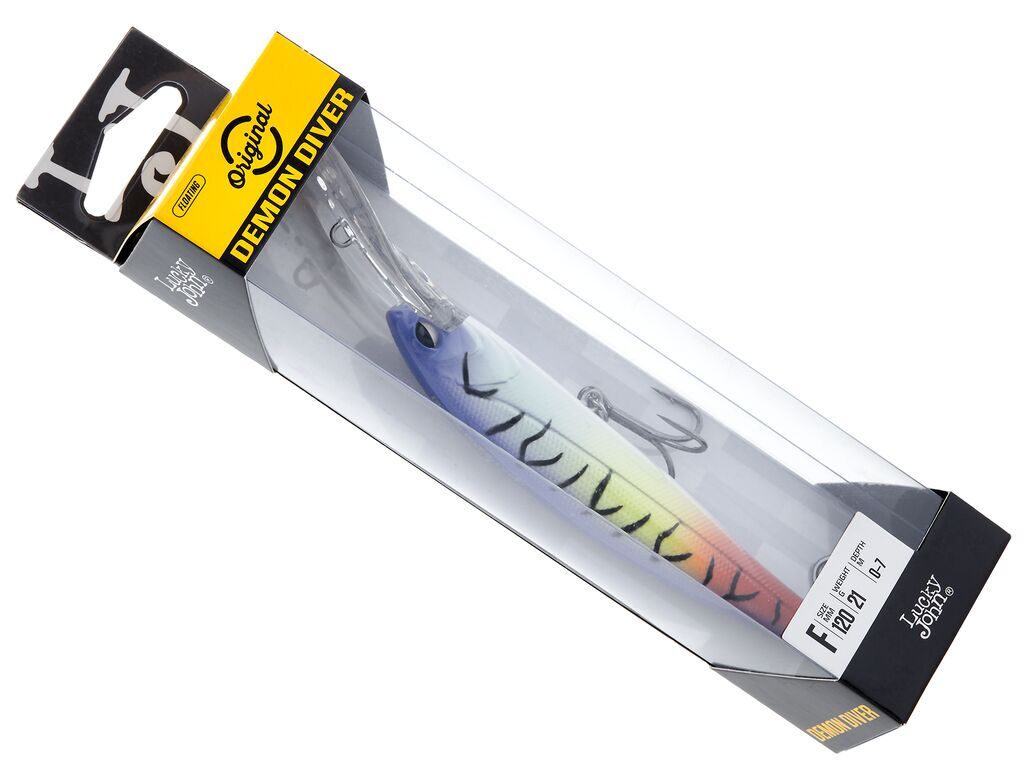 Воблер Lucky John Demon Diver 120F 007 21 гр Original  LJO0212F-007 — крупный план
	                                    2